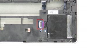 Disconnect assembly cable.