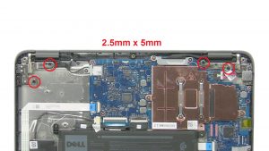 Unscrew and remove Display Assembly (4 x 
