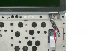 Guide antenna cables through assembly.