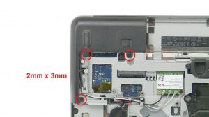 Unscrew and remove Right Corner Cover (3 x 