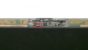 Unscrew and disconnect Web Camera (1 x M2 x 3mm).