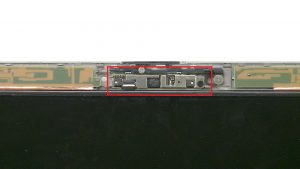 Unscrew and disconnect Web Camera (1 x M2 x 3mm).