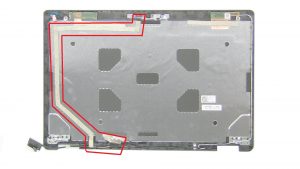 Disconnect and remove Display Cable.