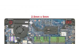 Unscrew and remove Display Assembly (3 x 