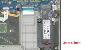 Dell Inspiron 15-3593 (P75F013)  SSD Removal and Installation