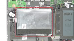 Unscrew and disconnect Hard Drive (3 x 