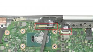 Disconnect display cable.