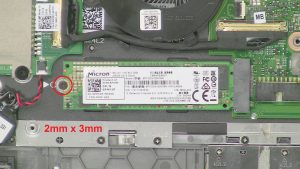 Dell Inspiron 13-7370 (P83G001) PCIe SSD Removal and Installation
