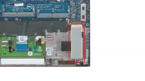 Unscrew and remove bracket and PCIe SSD (1 x 