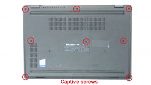 Unscrew and remove Bottom Base (8 x captive screws).