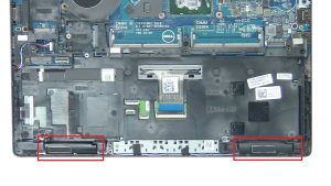 Disconnect and remove Speakers.