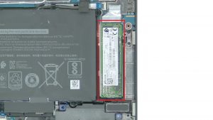 Dell Latitude 7390 (P29S002) PCIe SSD Removal & Installation