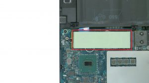 Peel off thermal pad.