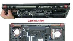 Unscrew and remove Display Assembly (12 x 