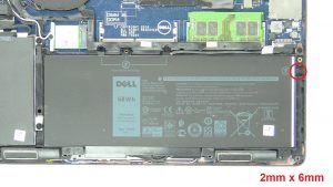 Dell Latitude 5480 (P72G001) Battery Removal & Installation