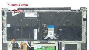 Remove SSD bracket screws (2 X 1.3mm x 3mm).