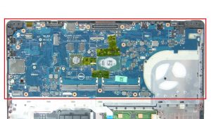 Dell Precision 15-3510 (P48F001) Motherboard Removal & Installation