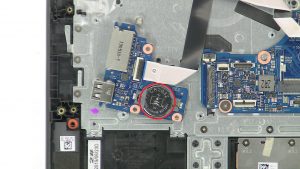 Dell Latitude 3400 (P111G001) CMOS Battery Removal & Installation