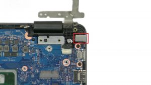 Unscrew and disconnect DC Jack.
