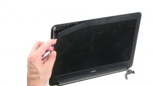 Use fingers to separate and remove Bezel.