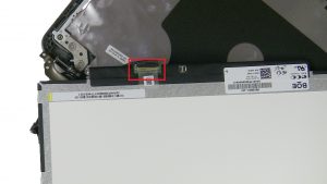 Unscrew and turn over LCD Panel (4 X 1.6mm x 2mm).