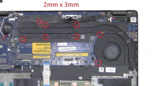 Dell Latitude 5400 (P98G001) Heatsink Removal & Installation