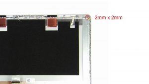 Unscrew and remove right hinge (3 x M2 x 2mm wafer)(1 x 