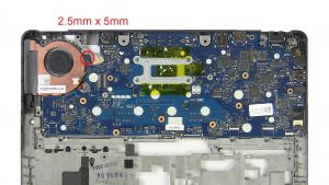 Unscrew and remove Motherboard (8 x 