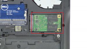 Unscrew and remove MSATA SSD (1 x 