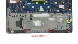 Unscrew and disconnect Speakers.