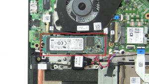 Unscrew and remove Solid State Drive (1 x 