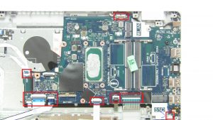 Disconnect motherboard cables.