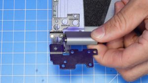 Unscrew and remove LCD Screen Hinges (6 x 2.5mm X 5mm wafer).