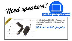 Need Speakers? Visit us at www.parts-people.com.