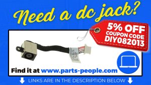Need a DC Jack/Charging Port? Visit us at www.parts-people.com
