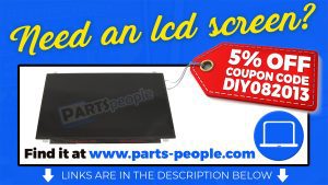 Need an LCD Screen? Visit us at www.parts-people.com