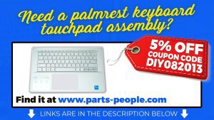 Need a Palmrest Keyboard Touchpad Assembly? Visit us at www.parts-people.com