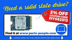 Need an M.2 NVMe SSD? Visit us at www.parts-people.com