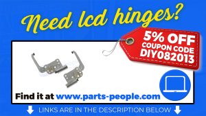 Need LCD Screen Hinges? Visit us at www.parts-people.com.