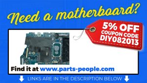 Need a Motherboard? Visit us at www.parts-people.com.