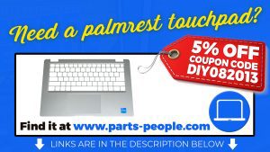 Need a Palmrest Touchpad? Visit us at www.parts-people.com.