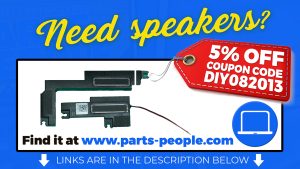 Need speakers? Visit us at www.parts-people.com.