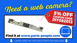 Need a Web Camera? Visit us at www.parts-people.com.