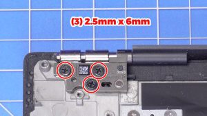 Unscrew and remove the LCD Screen Assembly (6 x 