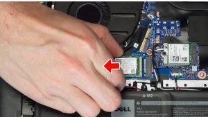 Unscrew and remove the SSD assembly.