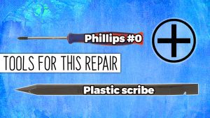 Use a Phillips Screwdriver to unscrew the 