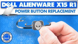 Unscrew and remove the power button (2 x 1.2mm x 1.5mm) (2 x 2mm x 1.9mm).