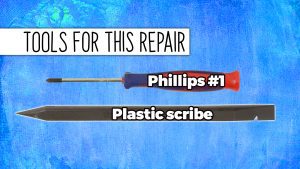 Use a Phillips Screwdriver to loosen the 