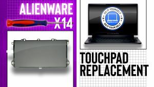 Unscrew and remove the Touchpad (3 x 1.6mm x 1.8mm) (5 x 1.6mm x 1.8mm).