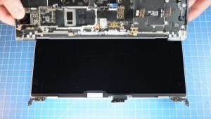 Separate the LCD Display Assembly from the palmrest.